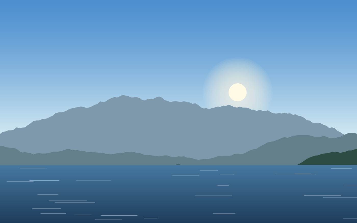 Ilustrace krajiny