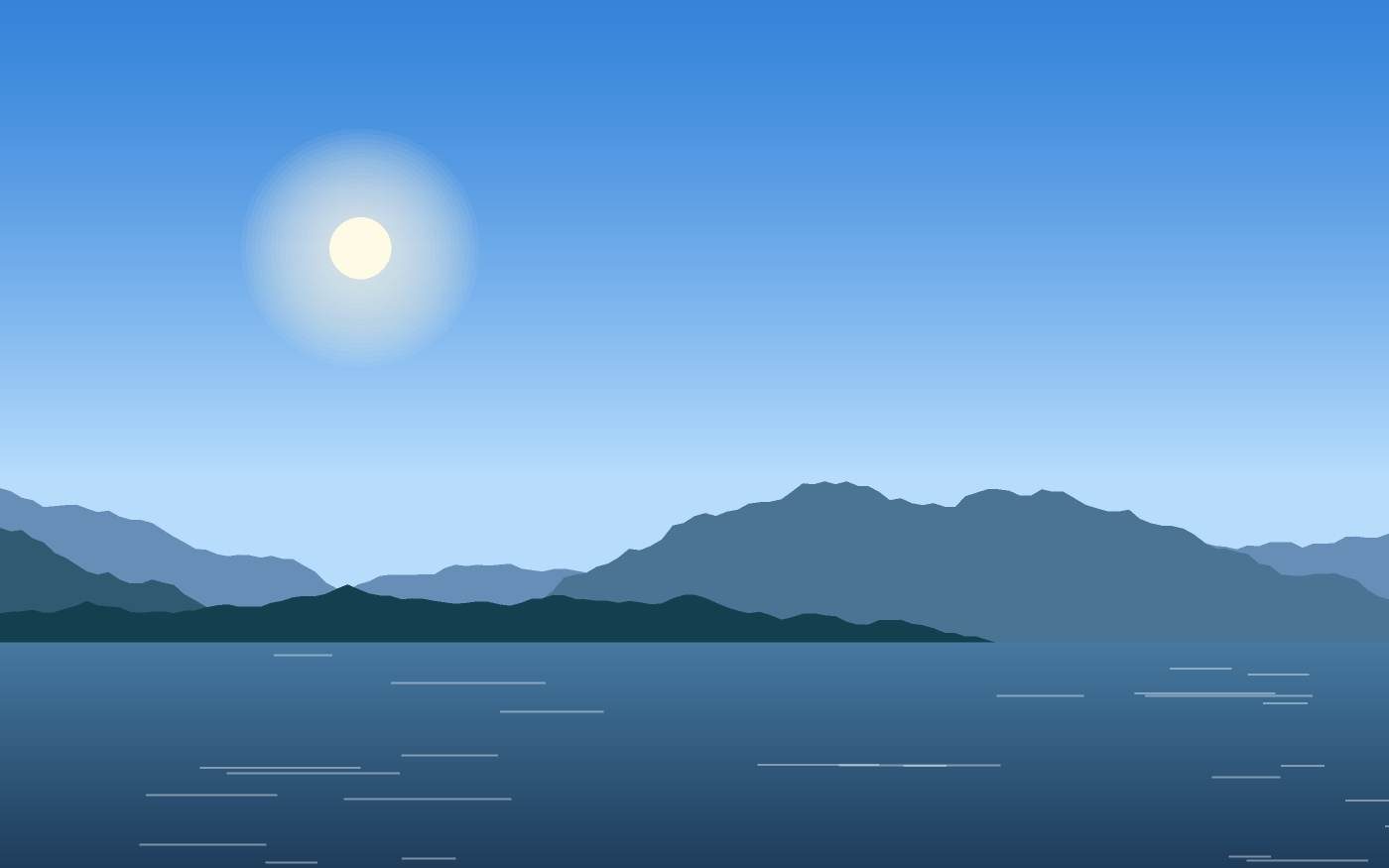 Landskabsillustration