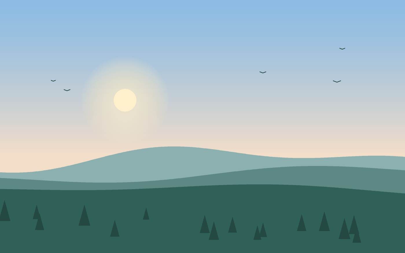 Landskabsillustration