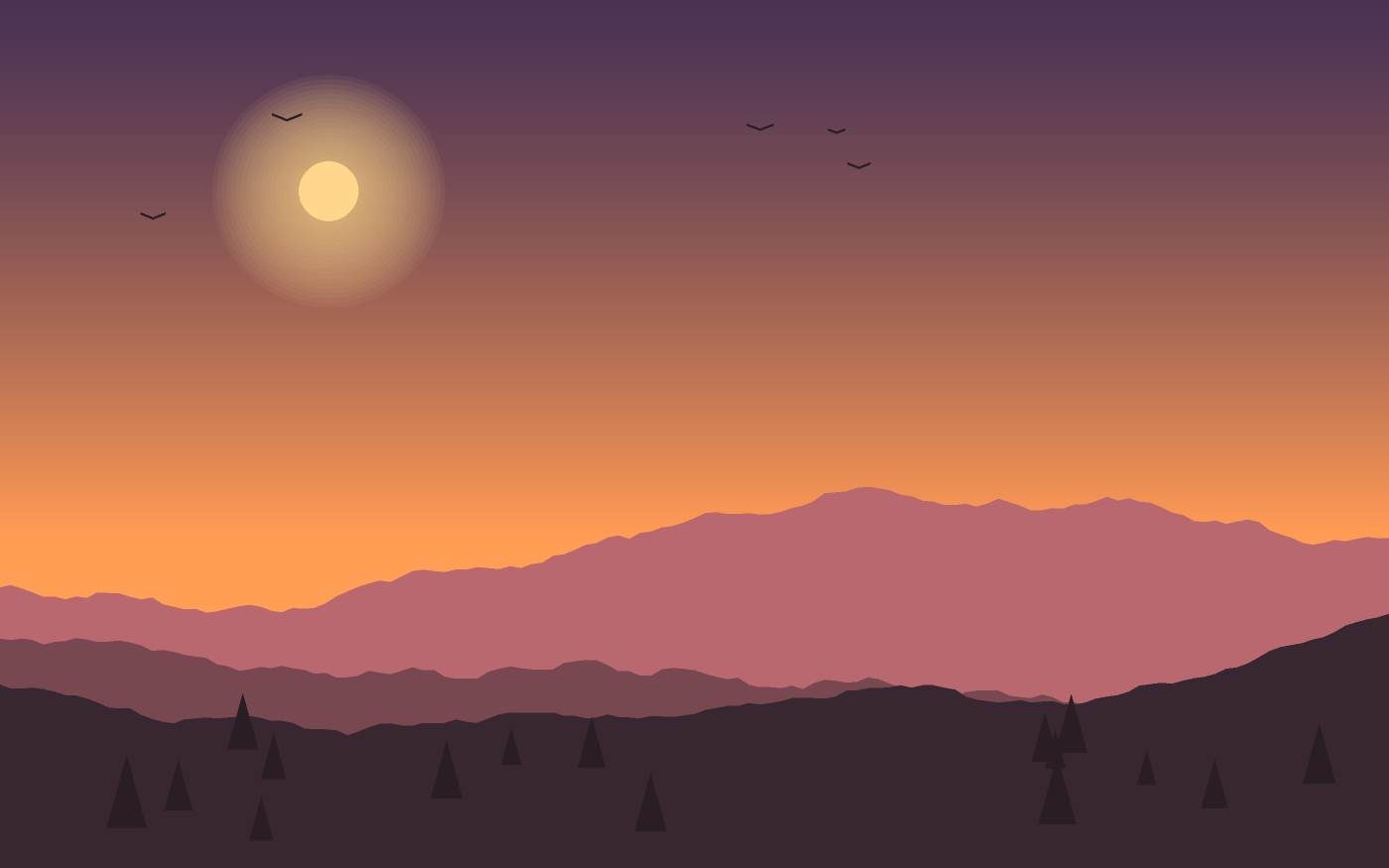 Illustration de paysage