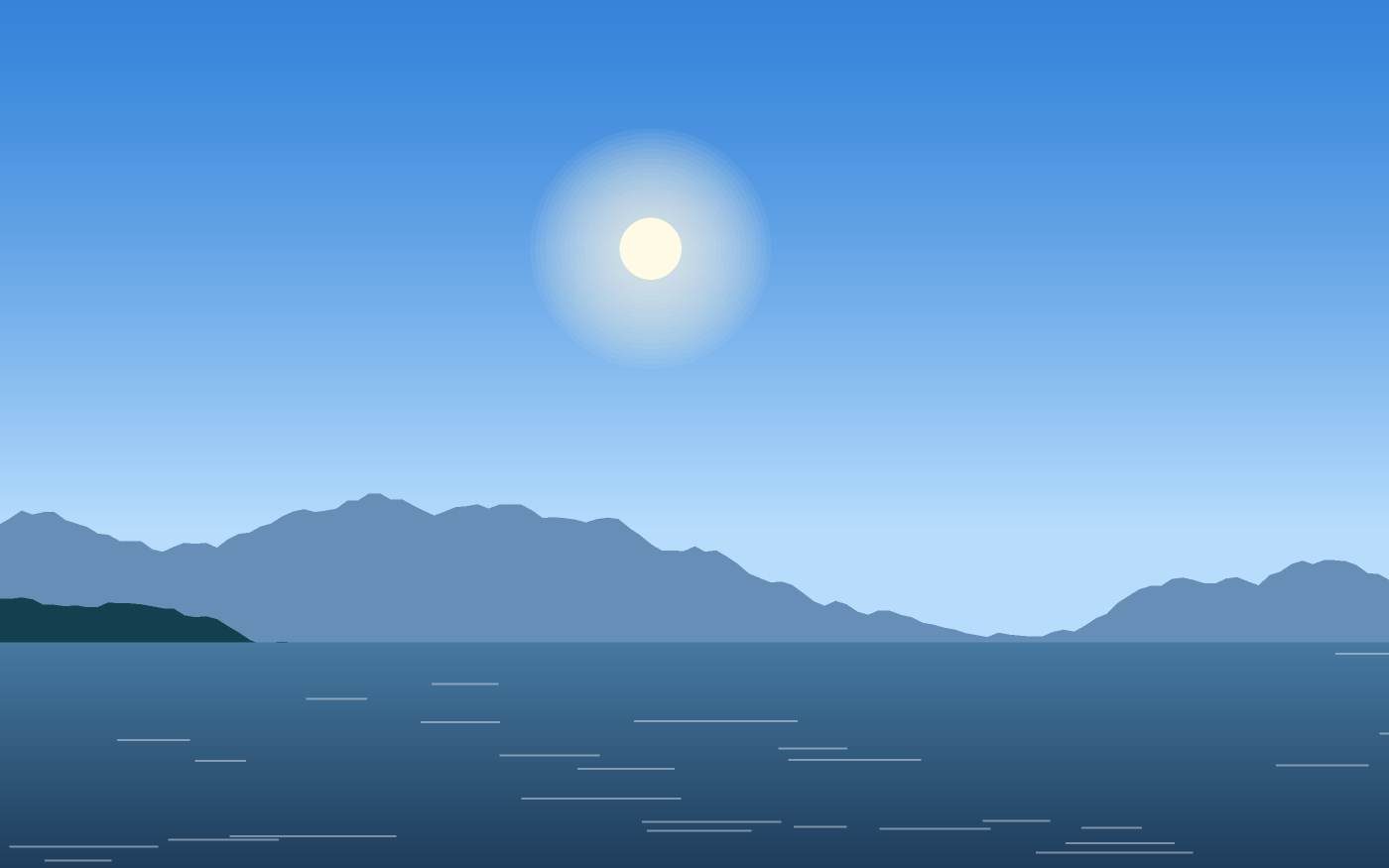 Landschapsillustratie