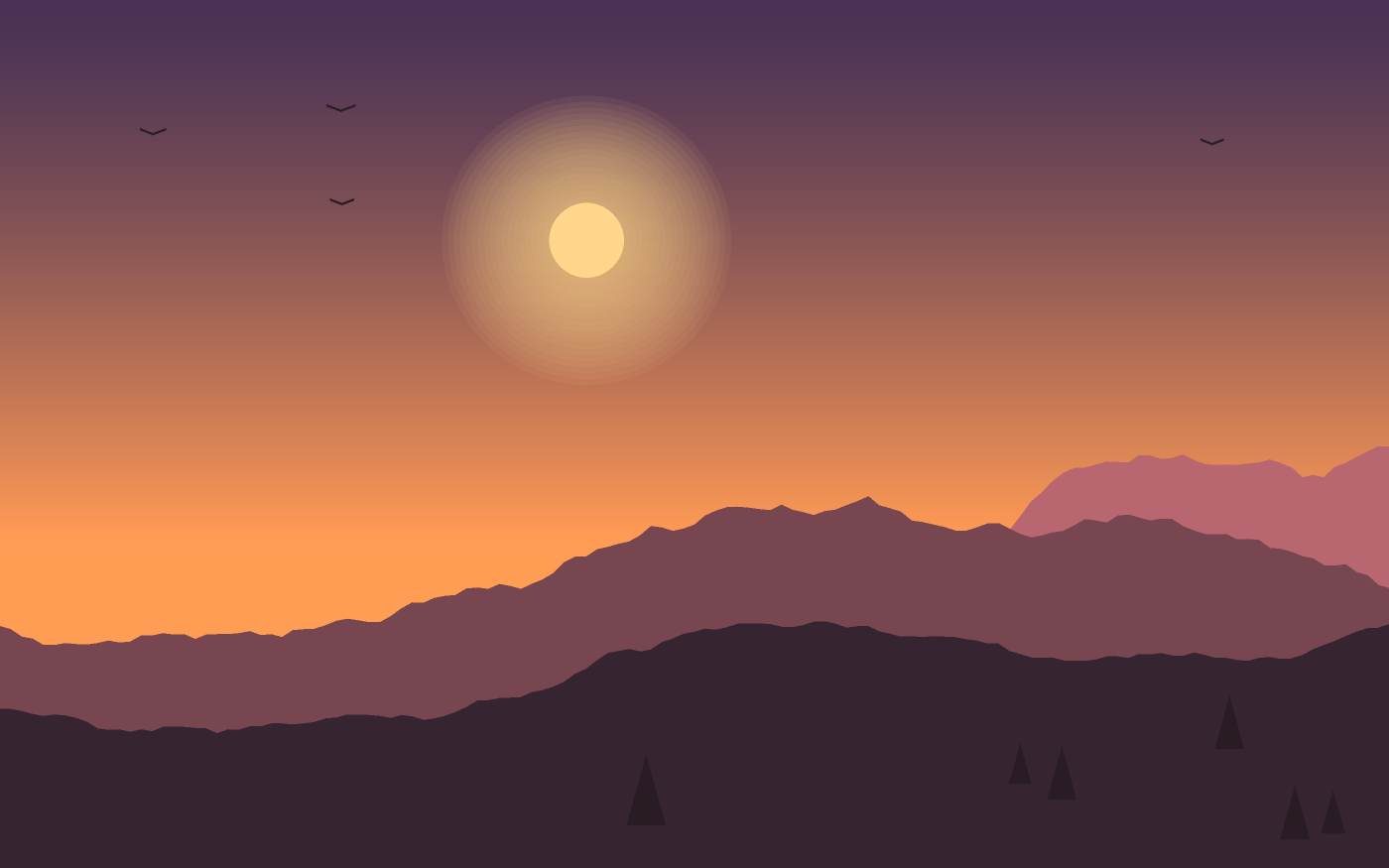 Landskapsillustration