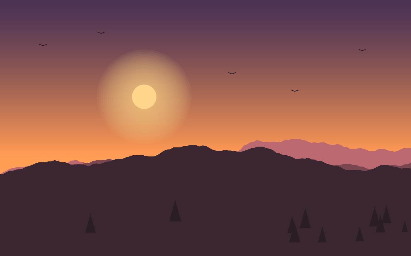 Landscape illustration