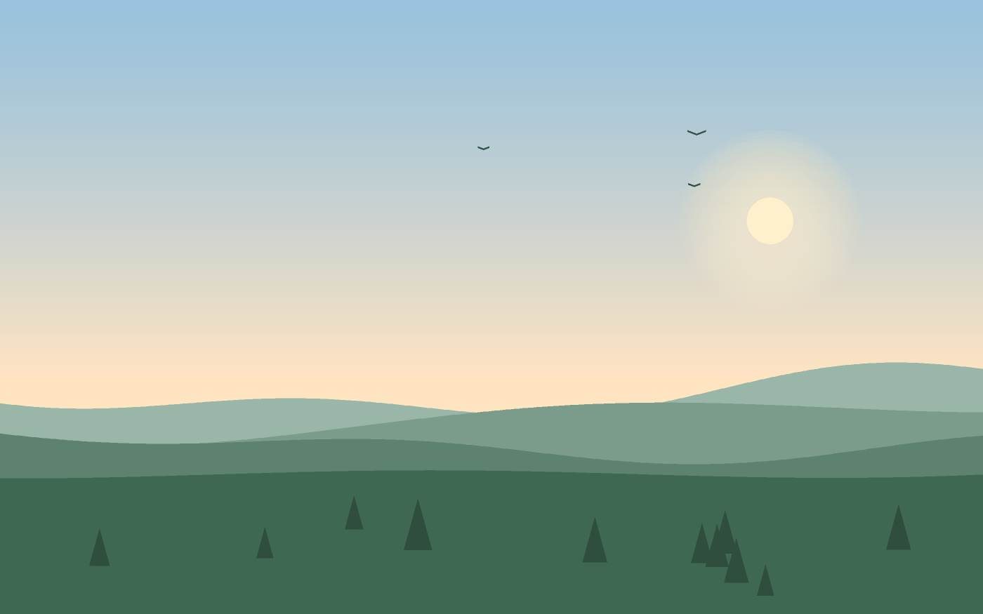 Landscape illustration